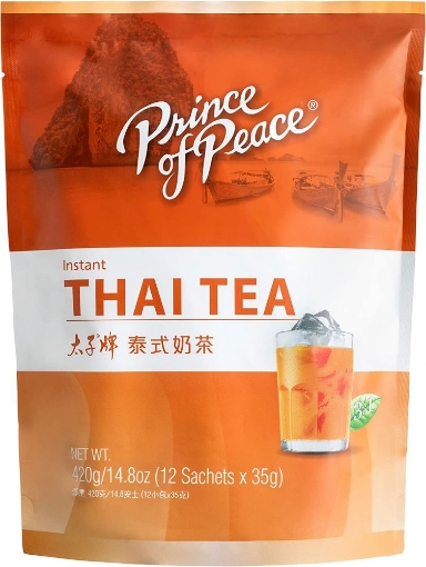 Picture of Prince of Peace Instant Thai Tea 12 Sachets