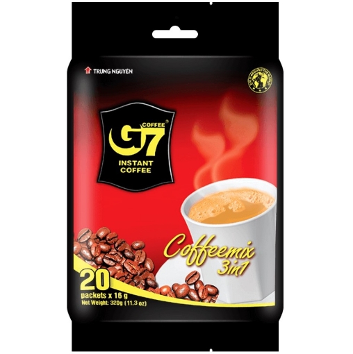 Picture of Roasted Instant Vietnamese Coffee Bag Mix (20 Packets x 16g) by Trung Nguyen 