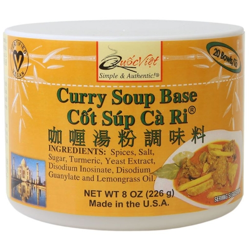 Picture of QUỐC VIỆT CỐT SÚP CÀ RI® BRAND (CURRY SOUP BASE) 8-OZ