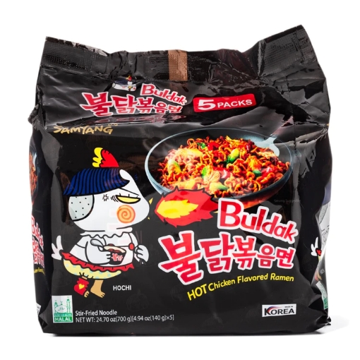 Picture of Samyang Buldak Hot Chicken Ramen- 5pk