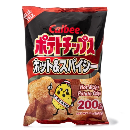 Picture of Calbee Hot&Spicy Chips- 200g