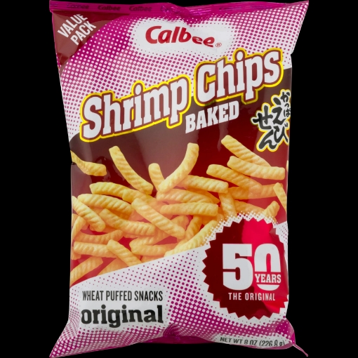 Picture of Calbee Shrimp Chips Baked Original 8oz