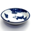 Picture of Ceramic Bowl with Blue Fish and Flower Design 2.75" 