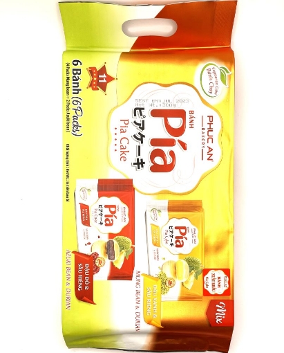 Picture of PA Red Bean Durian Pia Cake-6Pieces