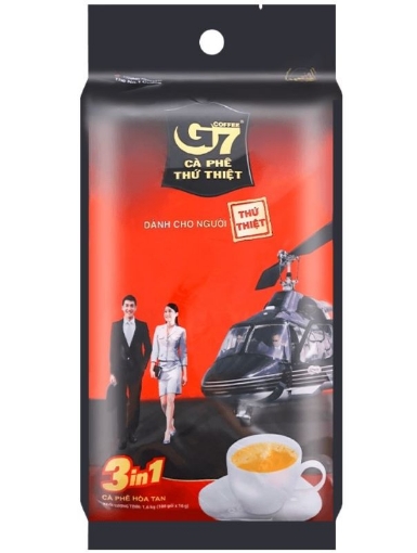 Picture of Trung Nguyen G7 Instant Vietnamese Coffee 3in1 (100Pcs)