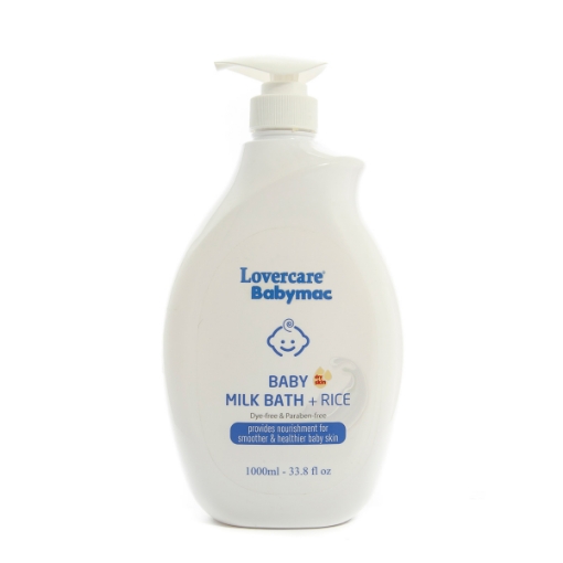 Picture of Lovercare Baby Milk Bath + Rice 1L