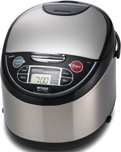 Picture of Tiger 4-in-1 Stainless Steel Rice Cooker 10 Cup MADE-IN-JAPAN