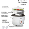 Picture of Tayama Rice Cooker with Steam Tray 3 Cup, White RC-03R