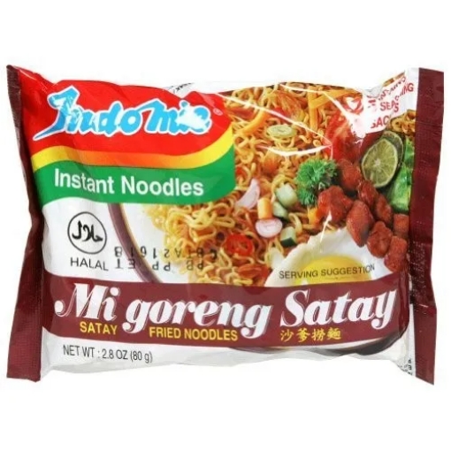 Picture of Indomie Mi Goreng Satay-30 Packs Bundle, 80g Each