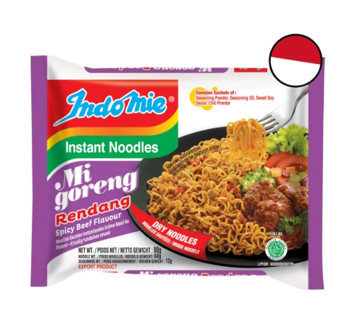 Picture of Indomie Spicy Beef Noodles-30 Packs Bundle, 85g Each