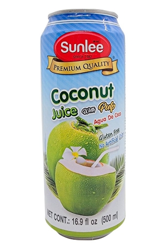 Picture of Sunlee Coconut Juice with Pulp 16.9oz