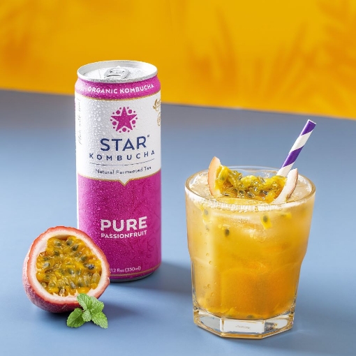 Picture of StarKombucha PassionFruit 330mL