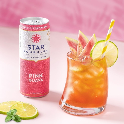 Picture of StarKombucha Pink Guava 330mL