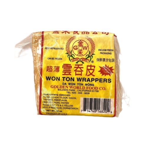 Picture of GW Won Ton Wrappers-10oz