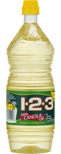 Picture of 123 Canola Oil 33.8oz