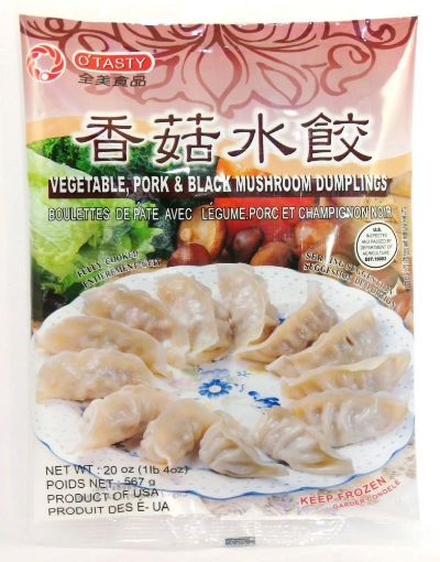 Picture of O’Tasty Mushroom and Pork Dumpling-20oz