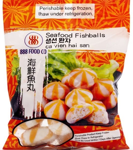 Picture of 888 Seafood Fishballs Frozen 10oz