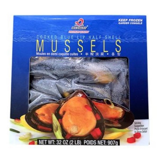 Picture of Oceankist Green Half-Shell Mussels Frozen 1.5 lbs