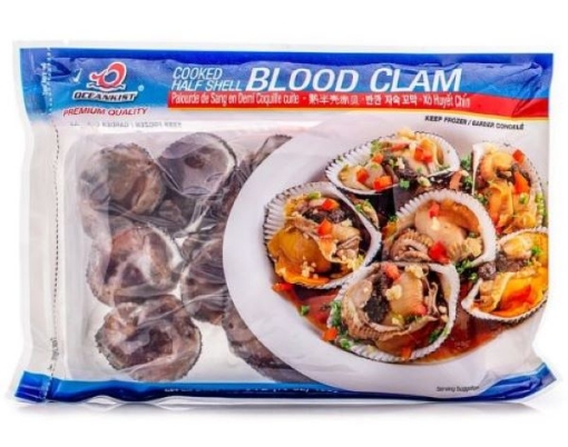 Picture of Oceankist Half Shell Blood Clams (So Huyet Chin) Frozen 16z 